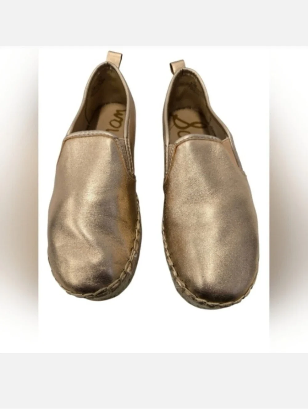 Sam Edelman Carrin Espadrilles in Metallic Rose